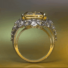 Yellow Diamond Yellow Diamond Ring GIF