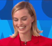 Margot Robbie Face Blonde Yes Cute Gif GIF - Margot Robbie Face Blonde Yes Cute Gif GIFs