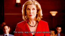 the good wife opinion diane really your opinion