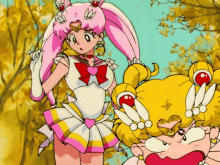 a cartoon drawing of a girl in a pink and yellow dress