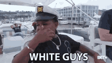 white yacht