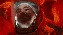 a man wearing a helmet with the word kepler on the bottom left