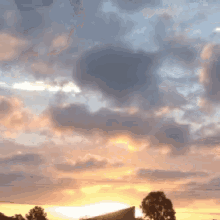 Sunrise Clouds GIF