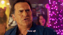 Unimpressed GIF - Bruce Campbell Show Off Unimpressed GIFs