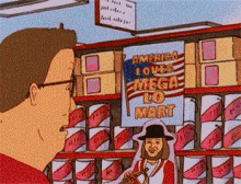 Hank Getting Angry At Chuck Mangione - King Of The Hill GIF