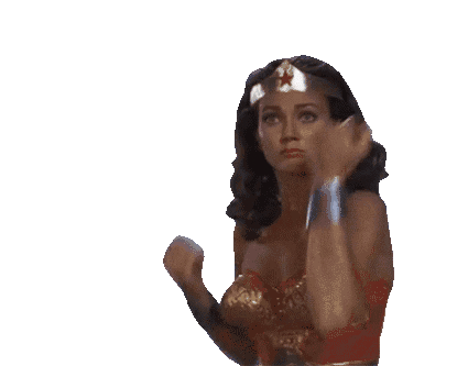 Wonder Woman Lynda Carter Sticker