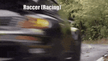 raccer racing raccer racing