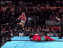 Super Crazy Vs Tajiri Wrestle GIF - Super Crazy Vs Tajiri Wrestle Wrestler GIFs