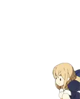 a group of anime characters are standing next to each other on a white background