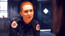 Can I Get A Cappuccino To Go Nicole Haught GIF - Can I Get A Cappuccino To Go Nicole Haught Wynonna Earp GIFs