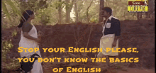 Stop Your English Mohanlal GIF - Stop Your English Mohanlal Inky GIFs