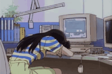 Work Tired GIF - Work Tired Exhausted GIFs