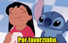 Por Favorzinho / Por Favor / Lilo & Stitch / Tô Pedindo GIF - Lilo And Stitch Pretty Please Please GIFs
