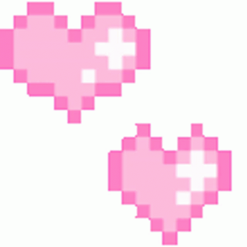Pixel Heart - Heart - Sticker