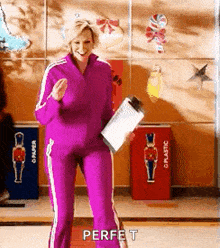 Track Suit Glee GIF - Track Suit Glee Jane Lynch GIFs