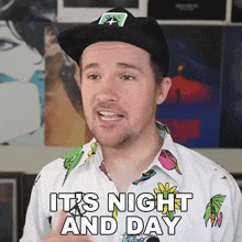 Its Night And Day Elvis The Alien GIF - Its Night And Day Elvis The Alien Clear Difference GIFs