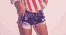 America GIF - American Flag Bikini GIFs
