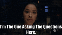 Not Dead Yet Tv Show Nell Serrano GIF - Not Dead Yet Tv Show Nell Serrano Im The One Asking The Questions Here GIFs