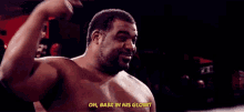 Keith Lee Bask In His Glory GIF - Keith Lee Bask In His Glory GIFs