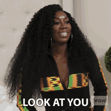 Look At You Real Housewives Of Potomac GIF - Look At You Real Housewives Of Potomac You Look Good GIFs