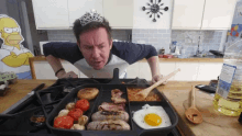 Barry Lewis Breakfast GIF - Barry Lewis Breakfast Mukbang GIFs