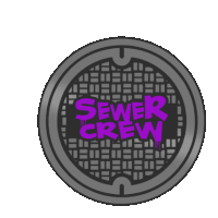 Twixnkat Sewer Crew Sticker - Twixnkat Sewer Crew Stickers