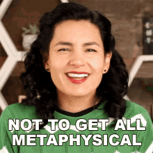 not to get all metaphysical trina espinoza seeker not to be ideal not to be literal