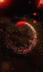 a computer generated image of a fire with the letters aoh on the bottom