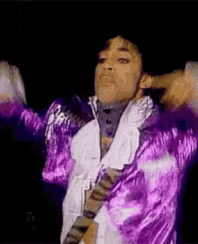 Under The Cherry Moon Prince GIF - Under The Cherry Moon Prince Happy GIFs
