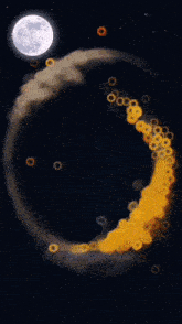 the word moonlight is on a black background