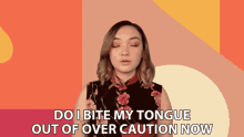 Do I Bite My Tongue Out Of Over Caution Now Mxmtoon GIF - Do I Bite My Tongue Out Of Over Caution Now Mxmtoon Lessons GIFs