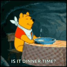 Pooh Excited GIF - Pooh Excited Hungry GIFs