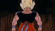 Son Goku Super Saiyan GIF - Son Goku Super Saiyan Dragon Ball Z GIFs