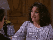 Seinfeld Elaine GIF - Seinfeld Elaine The Heat GIFs