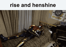 Kamen Rider Gaim Good Night Chat Rise And Shine Henshin GIF