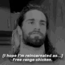 free range chicken weird reincarnated