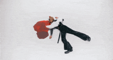 a person is laying on the floor with blood on the ground
