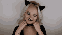 Lucy Oriole Catgirl GIF - Lucy Oriole Catgirl Cosplay GIFs