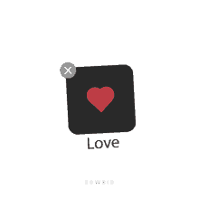 Love Delete GIF - Love Delete Apps GIFs