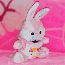 Pink Bunny GIF - Pink Bunny Cry GIFs