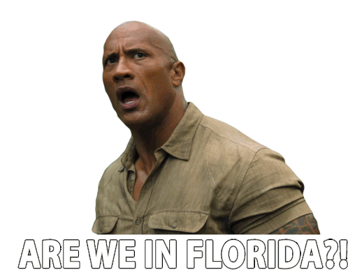 Are We In Florida Lost Sticker