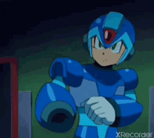 Megaman X Stare GIF