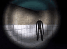 Slender Man Blender GIF - Slender Man Blender Roblox - Discover & Share GIFs
