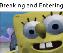 Spongebob Knocking GIF
