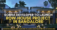 Sobha Crystal Meadows Row-house Project In Bangalore GIF - Sobha Crystal Meadows Row-house Project In Bangalore Launch Row-house GIFs