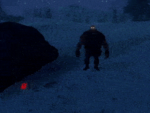a person standing on top of a mountain looking at the aurora borealis .