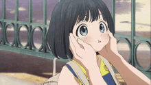 Akebi Chan No Sailor Anime Squish GIF - Akebi Chan No Sailor Anime Squish Kao Akebi GIFs