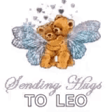 Sending Hugs To Leo Hugs GIF