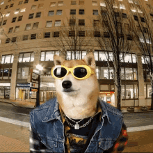 Doge Doge Meme GIF - Doge Doge Meme Sunglasses GIFs