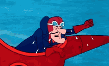Dick Dastardly Dastardly And Muttley In Their Flying Machines GIF - Dick Dastardly Dastardly And Muttley In Their Flying Machines Crying Man GIFs